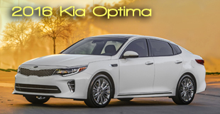 2016 Kia Optima - One of Top 5 Finalists for 2016 International Car of the Year - Winner to be announced November 2015.
